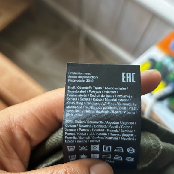 VERO MODA | lightweight cotton jacket with pockets | size small - Picture 4 of 6